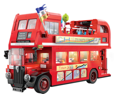 CADA London Vintage Bus C59008W 60407 LEGO Double-Decker Bus